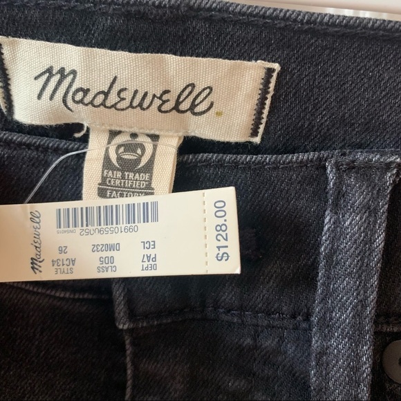 Madewell 10" High Rise Skinny Jeans Eclipse Wash - Picture 7 of 7